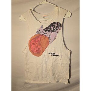 Hanes Beefy - T Tank top Vintage Doom Patrol Burrito Grapic Mens Size Small S